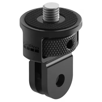 Suporte de câmara GoPro adaptador de dedo de montagem ¼-20 — universal 24×24×37 mm, preto