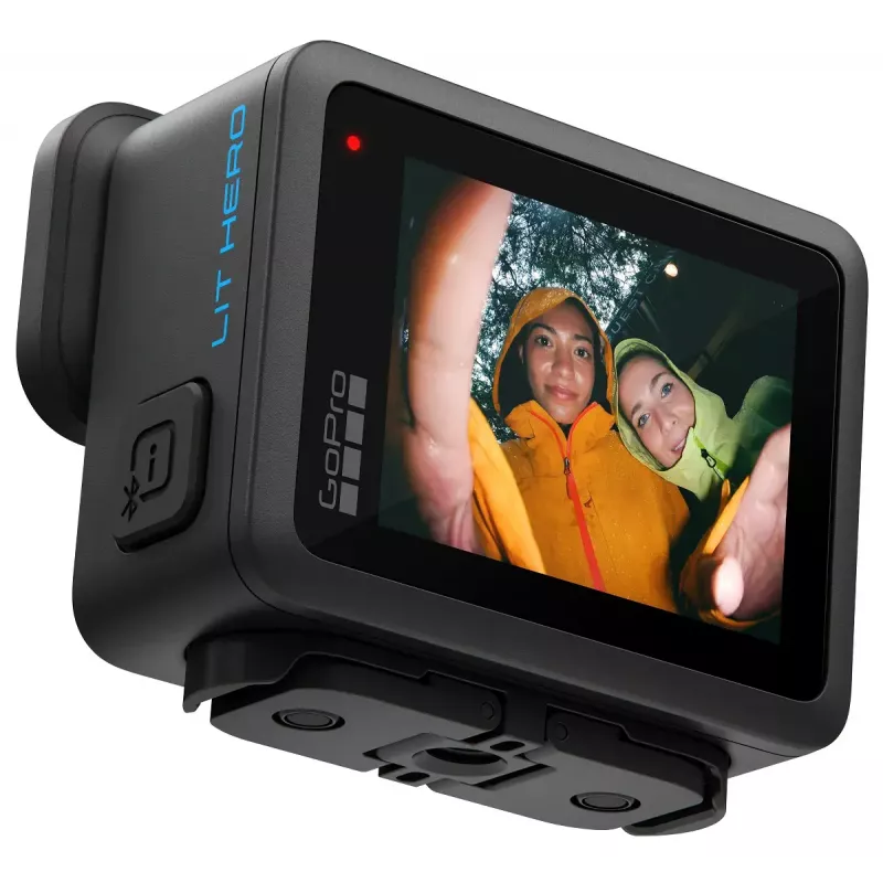 Action cam GoPro LIT HERO – 4K Ultra HD 100 fps, 12 MP, LCD de 1,76 polegadas, Wi-Fi, MicroSD