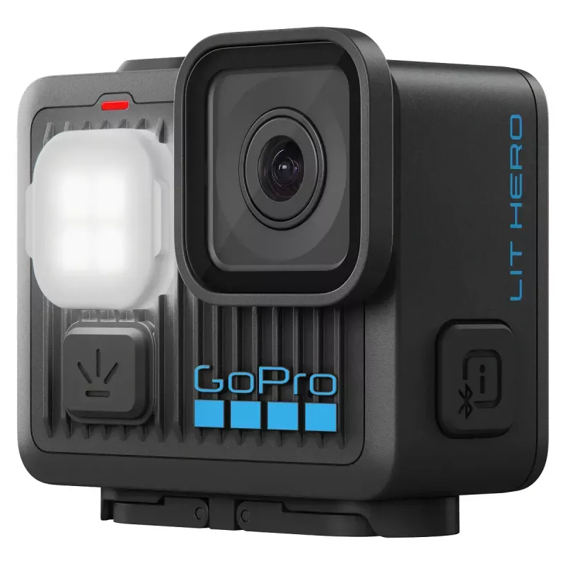 Action cam GoPro LIT HERO – 4K Ultra HD 100 fps, 12 MP, LCD de 1,76 polegadas, Wi-Fi, MicroSD
