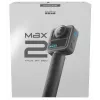 Câmara de ação GoPro MAX2 com 8K Ultra HD, sensor de 29,5 MP, 100 fps, ecrã LCD, GPS, Wi‑Fi — pacote de acessórios