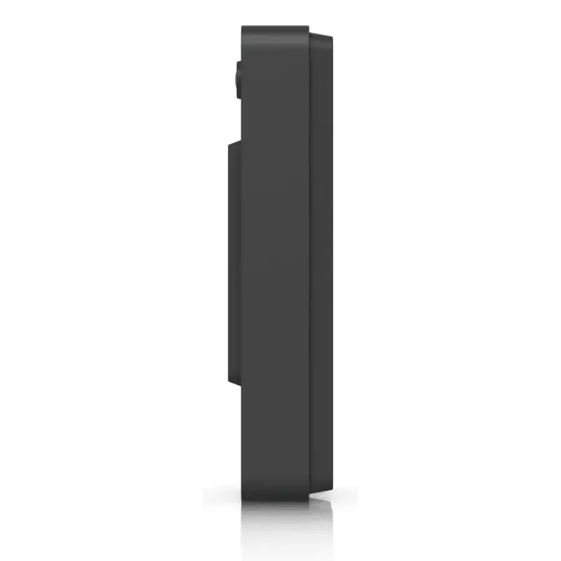 Campainha UBIQUITI Doorbell Lite preto – videocampainha com fios PoE, 5 MP, 2560×1920, IPX5, caixa em metal e policarbonato