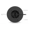 Câmara de segurança IP UBIQUITI UVC-G6-Pro-Turret-B – 3840×2160, CMOS de 1/1,2″, zoom ótico 2,36×, PoE+, montagem em teto/parede, interior/exterior