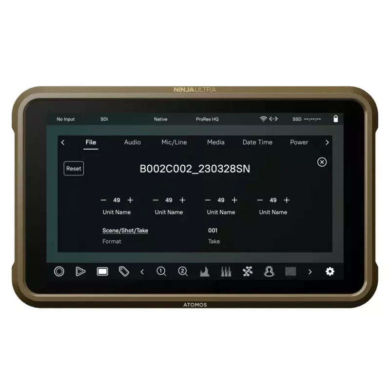Monitor Atomos Ninja ULTRA 13,2 cm 1920 x 1080 ecrã tátil