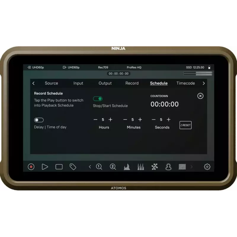 Monitor Atomos Ninja ULTRA 13,2 cm 1920 x 1080 ecrã tátil