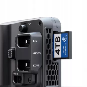 Monitor e gravador com ecrã tátil de 5 polegadas Atomos Ninja TX GO com entrada HDMI e funções de gravação