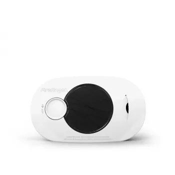 Detetor de gás FireAngel FA3322-EUX10 — monóxido de carbono (CO) eletroquímico, LCD, pilha 3 V, caixa em ABS