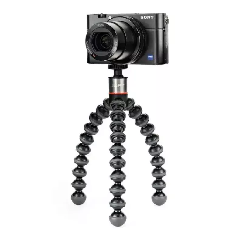 Tripé JOBY GorillaPod 500 para action cams, 3 pernas, carga máx. 0,5 kg, preto/cinzento