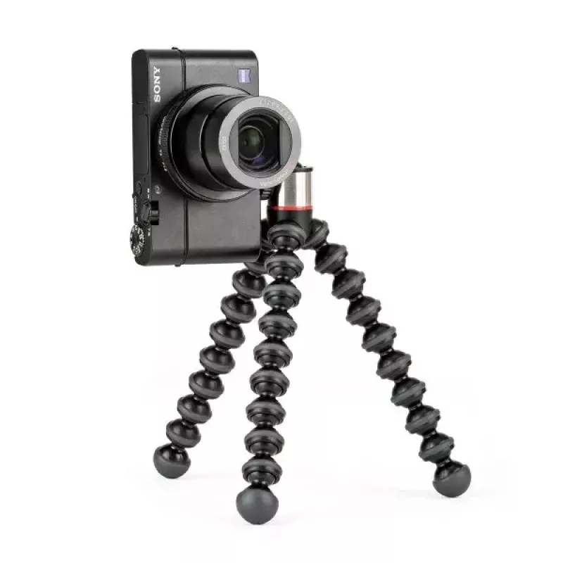 Tripé JOBY GorillaPod 500 para action cams, 3 pernas, carga máx. 0,5 kg, preto/cinzento