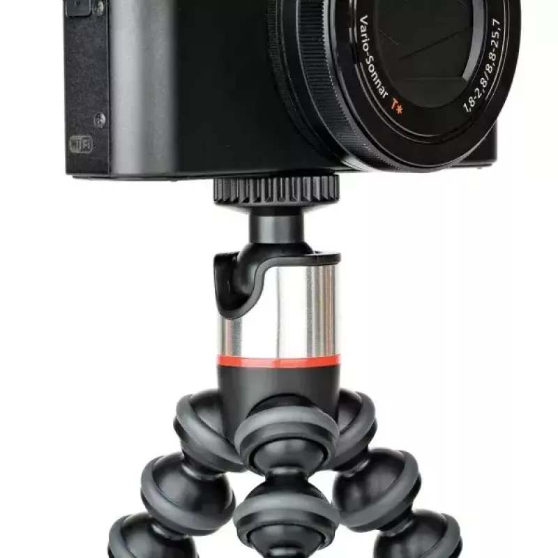 Tripé JOBY GorillaPod 500 para action cams, 3 pernas, carga máx. 0,5 kg, preto/cinzento