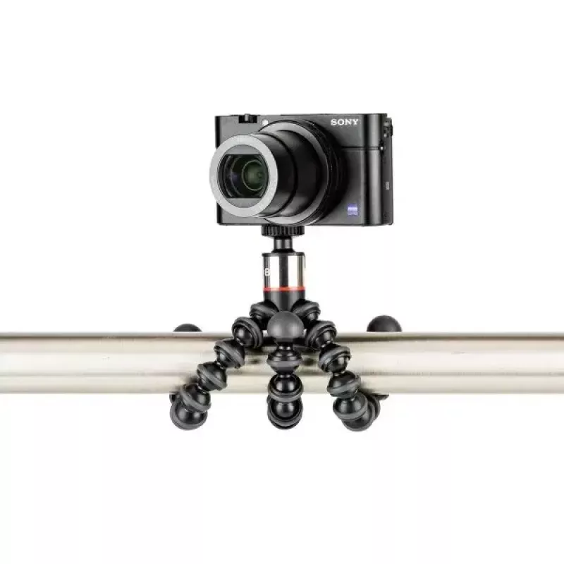 Tripé JOBY GorillaPod 500 para action cams, 3 pernas, carga máx. 0,5 kg, preto/cinzento