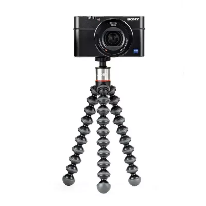 Tripé JOBY GorillaPod 500 para action cams, 3 pernas, carga máx. 0,5 kg, preto/cinzento