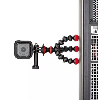 Mini tripé action cam Joby GorillaPod Magnetic JB01504-BWW preto vermelho