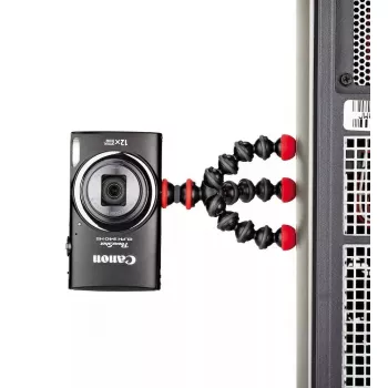 Mini tripé action cam Joby GorillaPod Magnetic JB01504-BWW preto vermelho