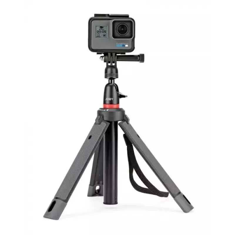 Tripé Joby TelePod 325 smartphone/action cam preto vermelho