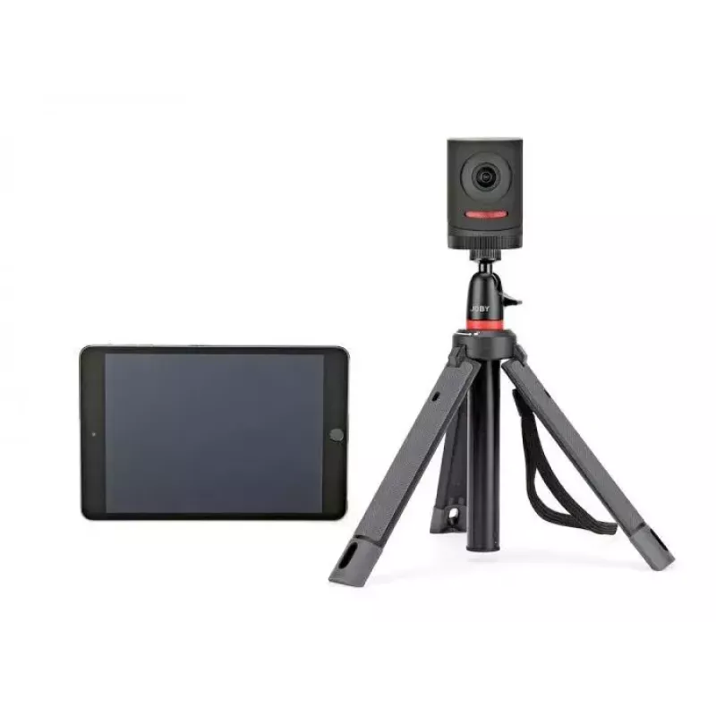 Tripé Joby TelePod 325 smartphone/action cam preto vermelho