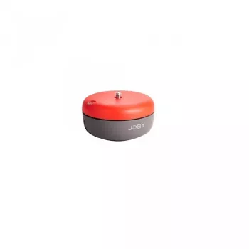 Cabeça de tripé Joby Spin vermelho policarbonato aço TPE 1/4