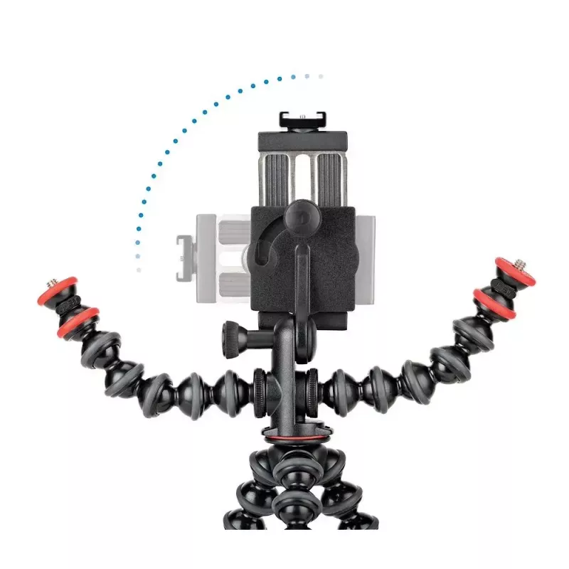 Kit de vlogging Joby GorillaPod Mobile Joby JB01645-BWW 3 pernas 540 g preto vermelho