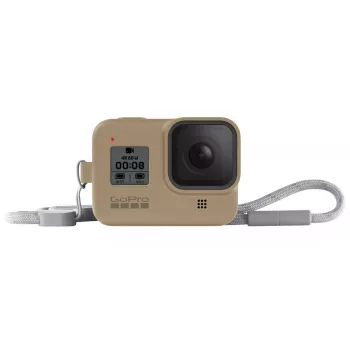 Bolsa para câmara GoPro HERO8 Black estojo + alça sand