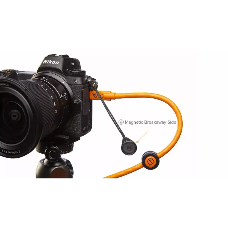 Fixador de cabos Tether Tools TetherGuard TG020 universal preto laranja 2 unid.