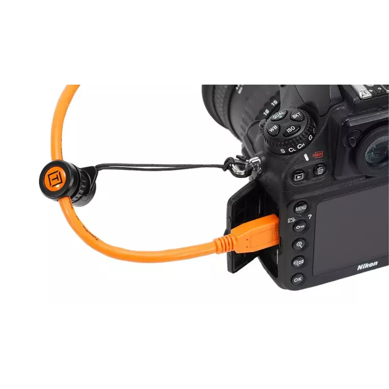 Fixador de cabos Tether Tools TetherGuard TG020 universal preto laranja 2 unid.