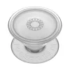 Grip PopSockets PlantCore by Popsockets — pega universal para telemóvel, cinzento translúcido, 38,8 × 7,7 mm