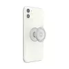 Grip PopSockets PlantCore by Popsockets — pega universal para telemóvel, cinzento translúcido, 38,8 × 7,7 mm