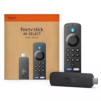 Leitor de streaming multimédia Amazon Fire TV Stick 4K SELECT – 8 GB, preto