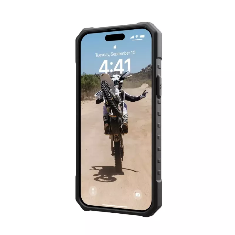 Capa Urban Armor Gear 114311114343 iPhone 15 Plus 17 cm preto transparente
