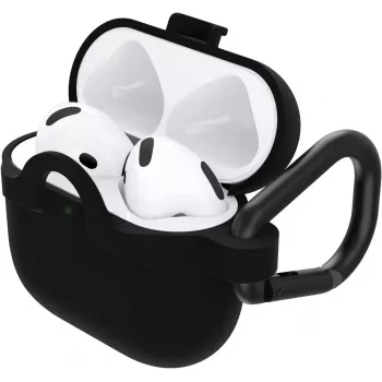Capa de proteção OTTERBOX para Apple AirPods 4 – preto Crystal