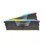 Memória de secretária DDR5 CORSAIR Vengeance RGB 64 GB (2 x 32 GB) 6000 MT/s CL40 288-Pin DIMM 1,35V