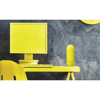 Asobu Orb de uso diário 430 ml aço inoxidável amarelo