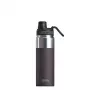 Garrafa térmica asobu Alpine Flask Hiking 530 ml aço inoxidável bordô, 235 mm de altura, 7,6 cm de diâmetro