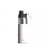 Asobu Alpine Flask 530 ml aço inoxidável branco caminhada