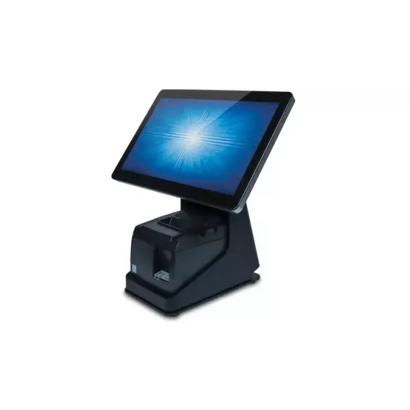 Suporte POS Elo Touch Solutions Wallaby preto de secretária compatível com 10-15 polegadas