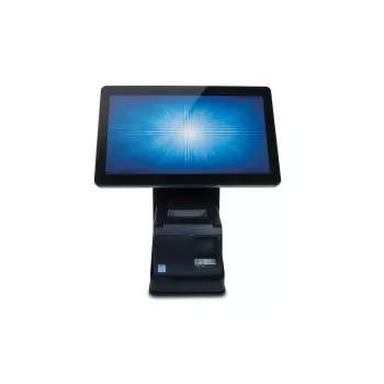 Suporte POS Elo Touch Solutions Wallaby preto de secretária compatível com 10-15 polegadas