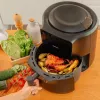 Fritadeira sem gordura Cecotec 03300 5,5 L 1550 W preta
