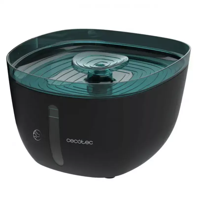 Fonte de água automática para animais Cecotec Pumba 2200 Refresh 2L plástico preto azul