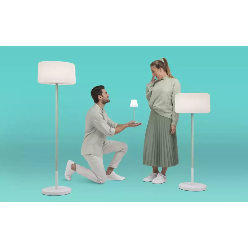 Lâmpada de mesa Newgarden LOLA fina 30 2 W LED latão