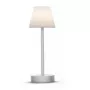 Lâmpada de mesa Newgarden LOLA fina 30 2 W LED cinzenta IP44