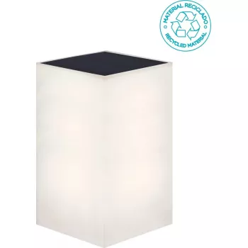 Lâmpada de parede solar NewGarden WALLY modelo LUMWLP012XXSPNW, lâmpada exterior compacta 12x12x18 cm