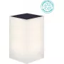 Lâmpada de parede solar NewGarden WALLY modelo LUMWLP012XXSPNW, lâmpada exterior compacta 12x12x18 cm