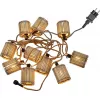 Lâmpada de jardim exterior LED NewGarden OKINAWA GUIRLANDA Cabo LUMOKG800XXOCNW – fio de luzes LED com cabo