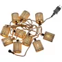 Lâmpada de jardim exterior LED NewGarden OKINAWA GUIRLANDA Cabo LUMOKG800XXOCNW – fio de luzes LED com cabo