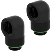 Racor Corsair CX-9055009-WW Latão Preto Adaptador Giratório 90°
