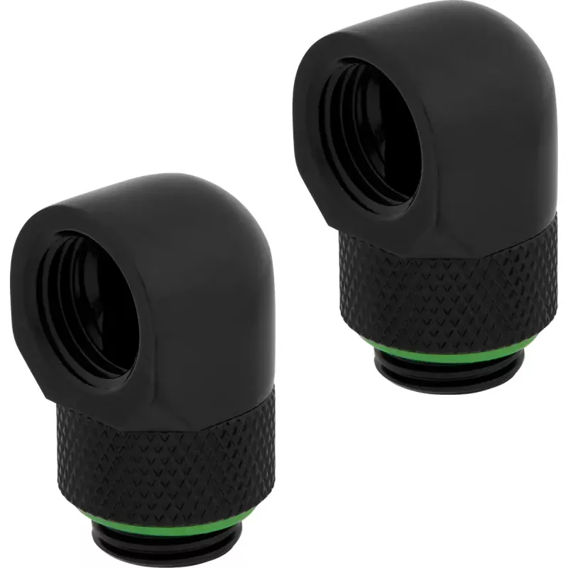 Racor Corsair CX-9055009-WW Latão Preto Adaptador Giratório 90°