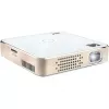 Projetor Kodak Luma 150 Wi‑Fi Branco‑Dourado, projetor LED pico portátil com conectividade sem fios