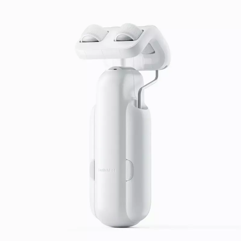 SwitchBot W2400000R – motor inteligente para cortinados de calha U (EU & UK) – a bateria, USB-C, 15 kg de força de impulso