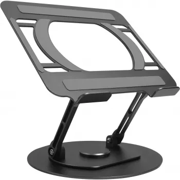 Suporte para portátil Vision VLM-TL Cinzento Metal 32 cm de altura rotação 360°