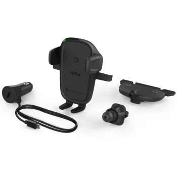 Carregador de smartphone iOttie Easy One Touch 2 Preto USB Sem fios Carregamento rápido