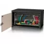 Armário de parede Triton RXA-06-AS4-BAX-A1 19 polegadas 6U, 550x400mm, desmontável, preto